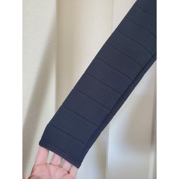 Columbia Black Roffe Ridge Medium Pullover Ribbed 1/2 Zip Sweater, Women's Small - Picture 6 of 12